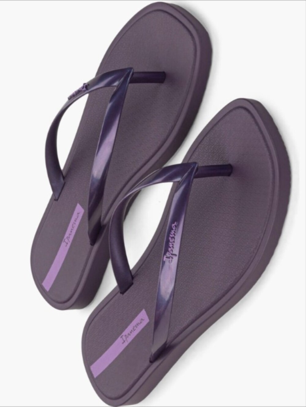 Ipanema Purple Slippers